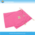 promotional reusable soft velvet drawstring bag pouch